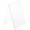 Plymor Clear Acrylic Folded A-Frame Holder for 1 Sign or Photo, 7" H x 5" W x 4" D
